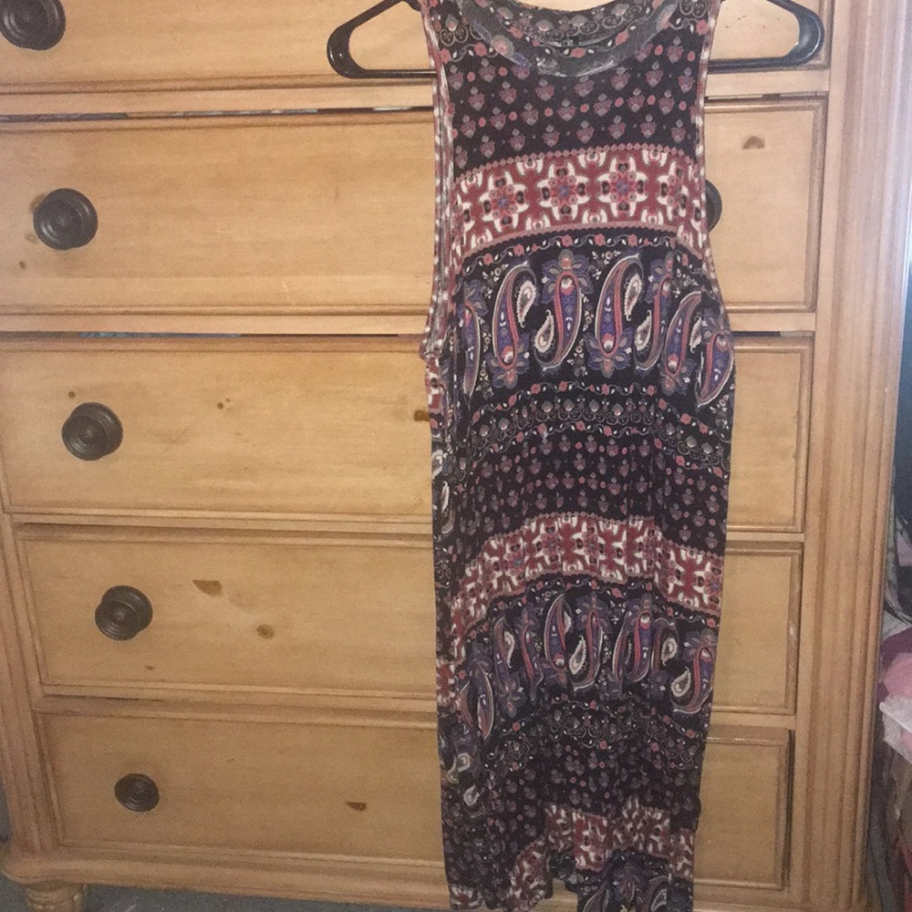 Mock neck dress